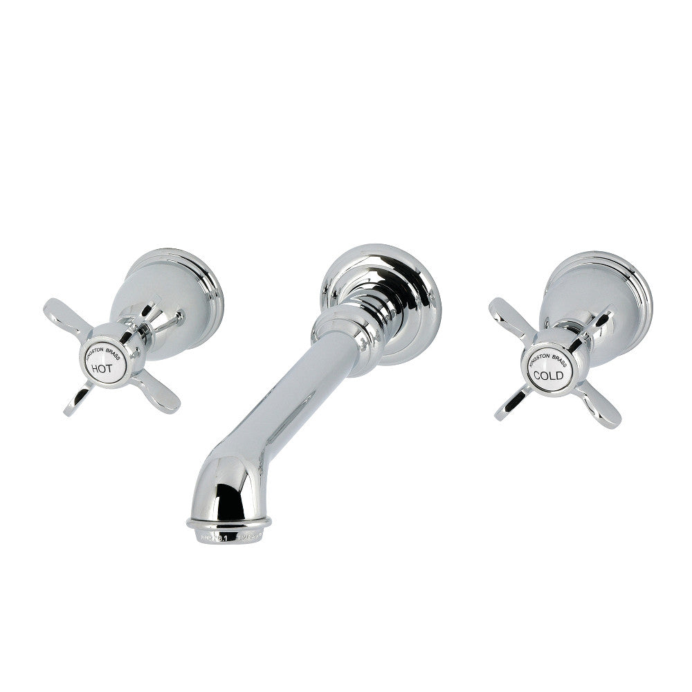 Essex Wall-Mount Bathroom Faucet in Polished Chrome
