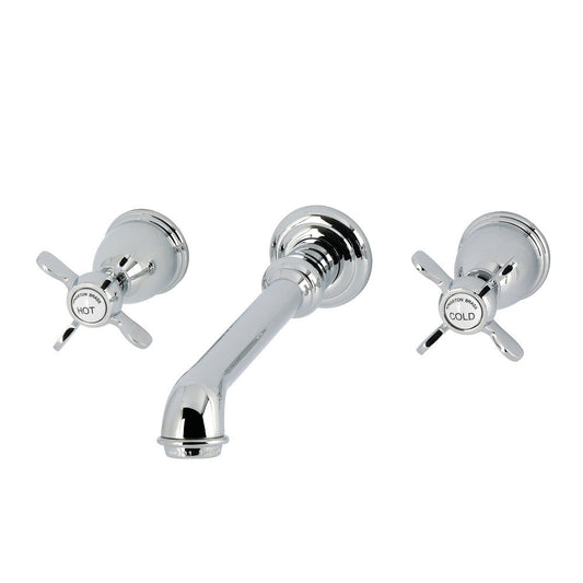 Essex Wall-Mount Bathroom Faucet in Polished Chrome