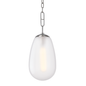 Bruckner Pendant with Polished Nickel Finish