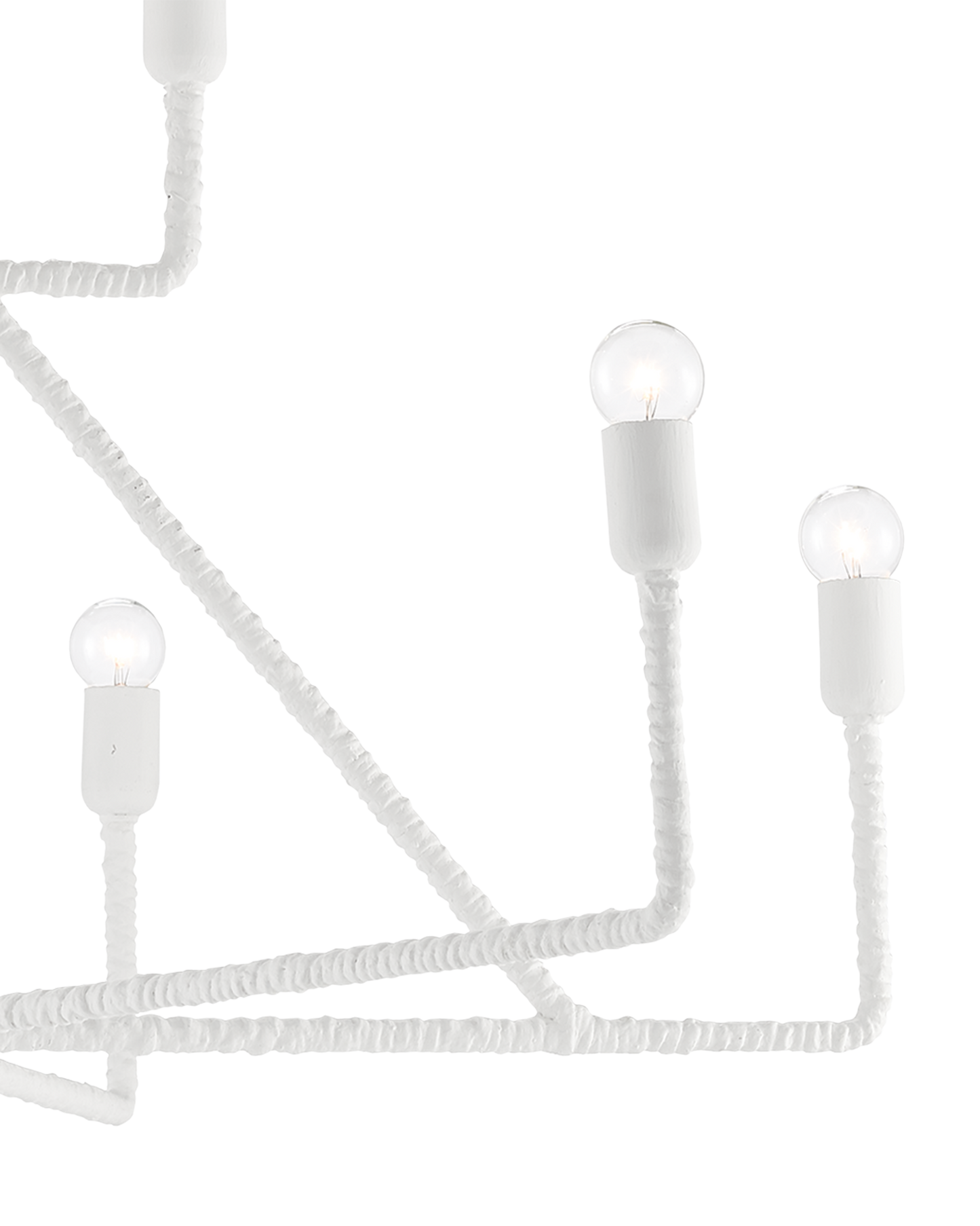 Trilling White Chandelier