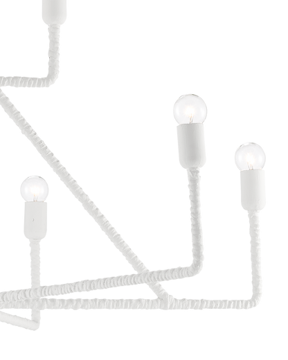 Trilling White Chandelier