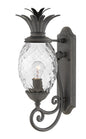 Plantation Large Wall Mount Lantern In Black Finish