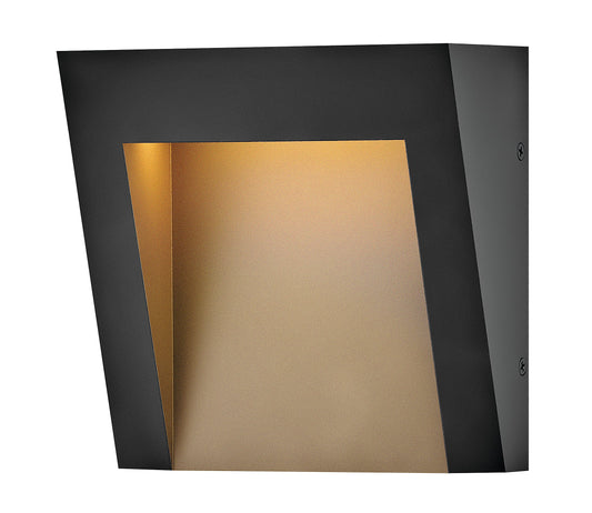 Taper Extra Small Wall Mount Lantern In Black Finish