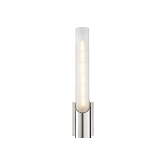 Pylon Wall Sconce with Polished Nickel Finish