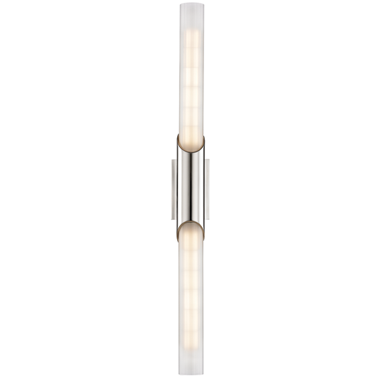 Pylon Wall Sconce with Polished Nickel Finish