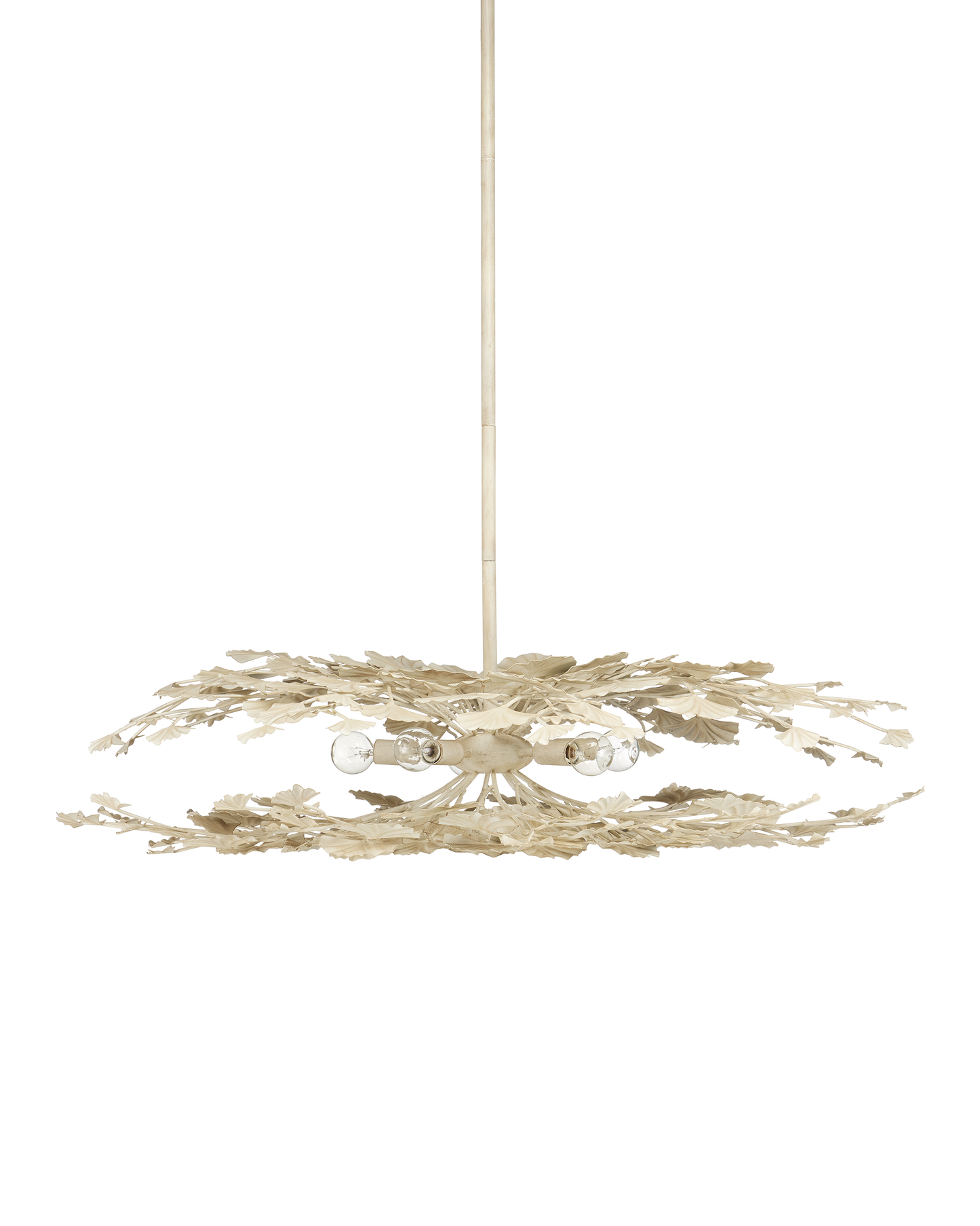 Maidenhair Cream Semi-Flush Mount