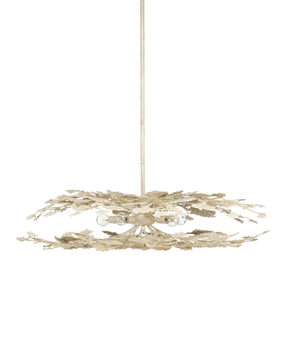 Maidenhair Cream Semi-Flush Mount