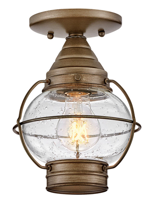 Cape Cod Extra Small Convertible Flush Mount In Light Bronze Finish