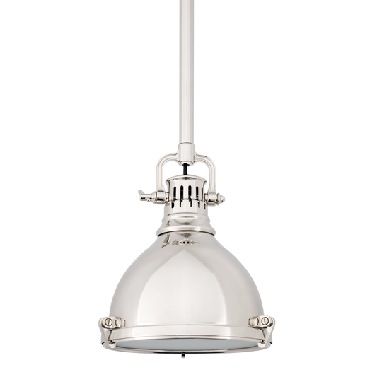 Pelham Pendant with Polished Nickel Finish