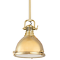 Pelham Pendant with Aged Brass Finish