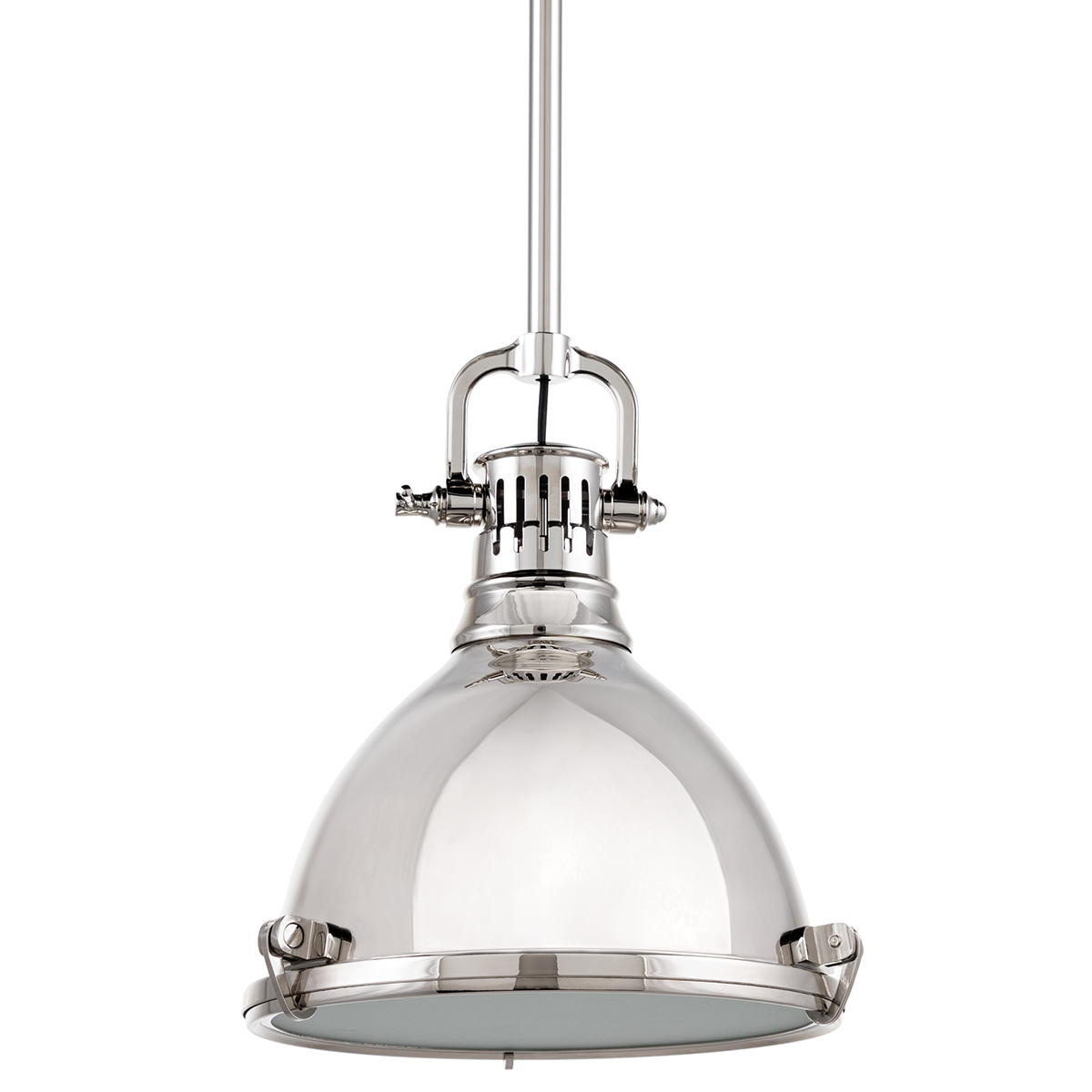 Pelham Pendant with Polished Nickel Finish