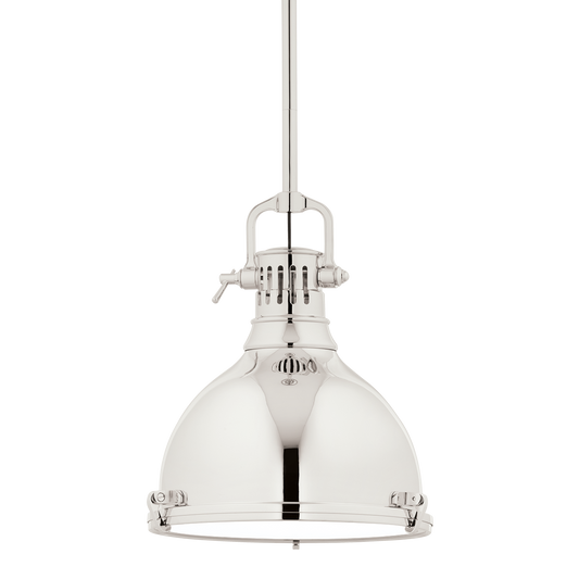 Pelham Pendant with Polished Nickel Finish