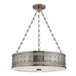 Gaines Chandelier with Historic Nickel Finish