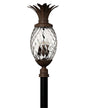 Plantation Large Post Top or Pier Mount Lantern 12v In Dark Bronze Finish