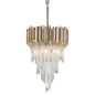 Mystique Pendant In MODERN SILVER LEAF Finish
