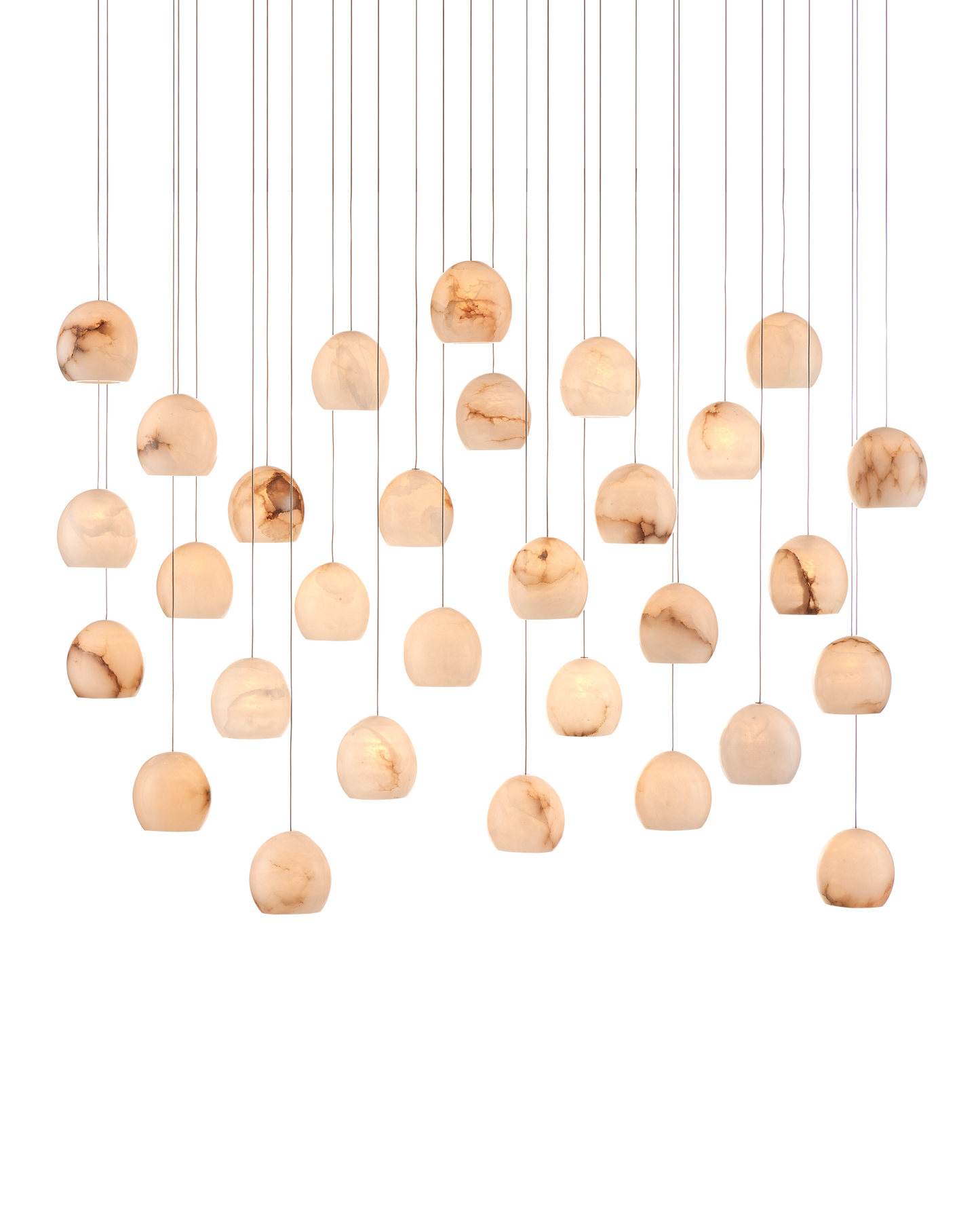 Lazio 30-Light Linear Multi-Drop Pendant