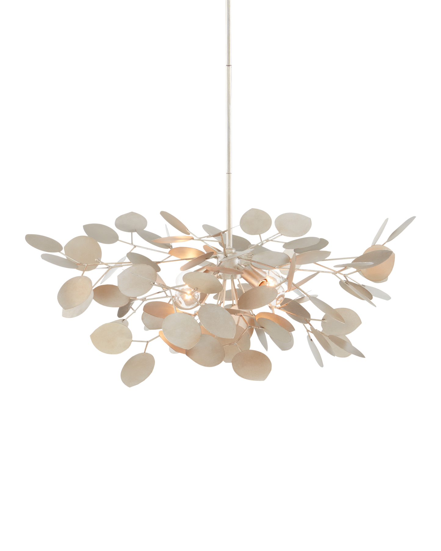 Lunaria Small Silver Chandelier