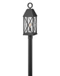 Briar Large Post Top or Pier Mount Lantern In Black Finish
