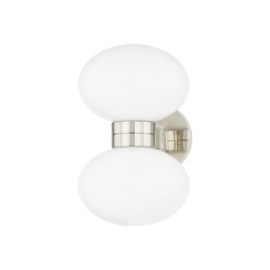 OTSEGO Wall Sconce with Polished Nickel Finish