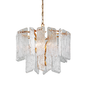 Piemonte Chandelier In Gold Leaf Finish