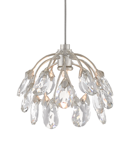 Crystal Bud 36-Light Round Multi-Drop Pendant