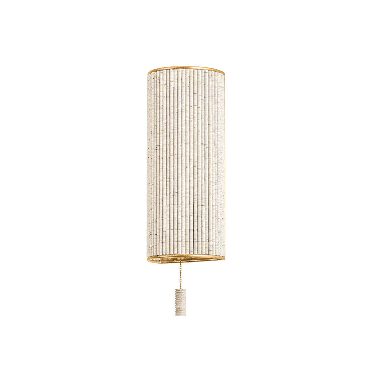 HAMPDEN WALL SCONCE with VINTAGE GOLD LEAF Finish