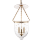 Hampton Pendant with Aged Brass Finish