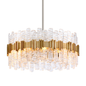 Ciro Chandelier In WARM SILVER LEAF Finish