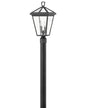 Alford Place Medium Post Top or Pier Mount Lantern 12v In Black Finish