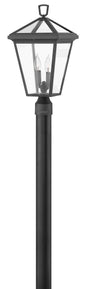Alford Place Medium Post Top or Pier Mount Lantern In Black Finish