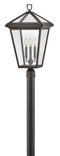 Alford Place Large Post Top or Pier Mount Lantern In Light Bronze Finish