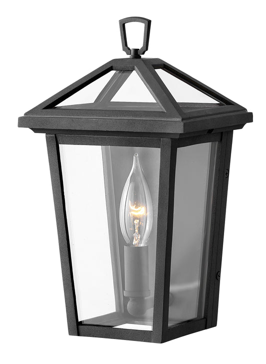 Alford Place Small Wall Mount Lantern In Black Finish
