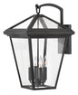 Alford Place Large Wall Mount Lantern In Black Finish