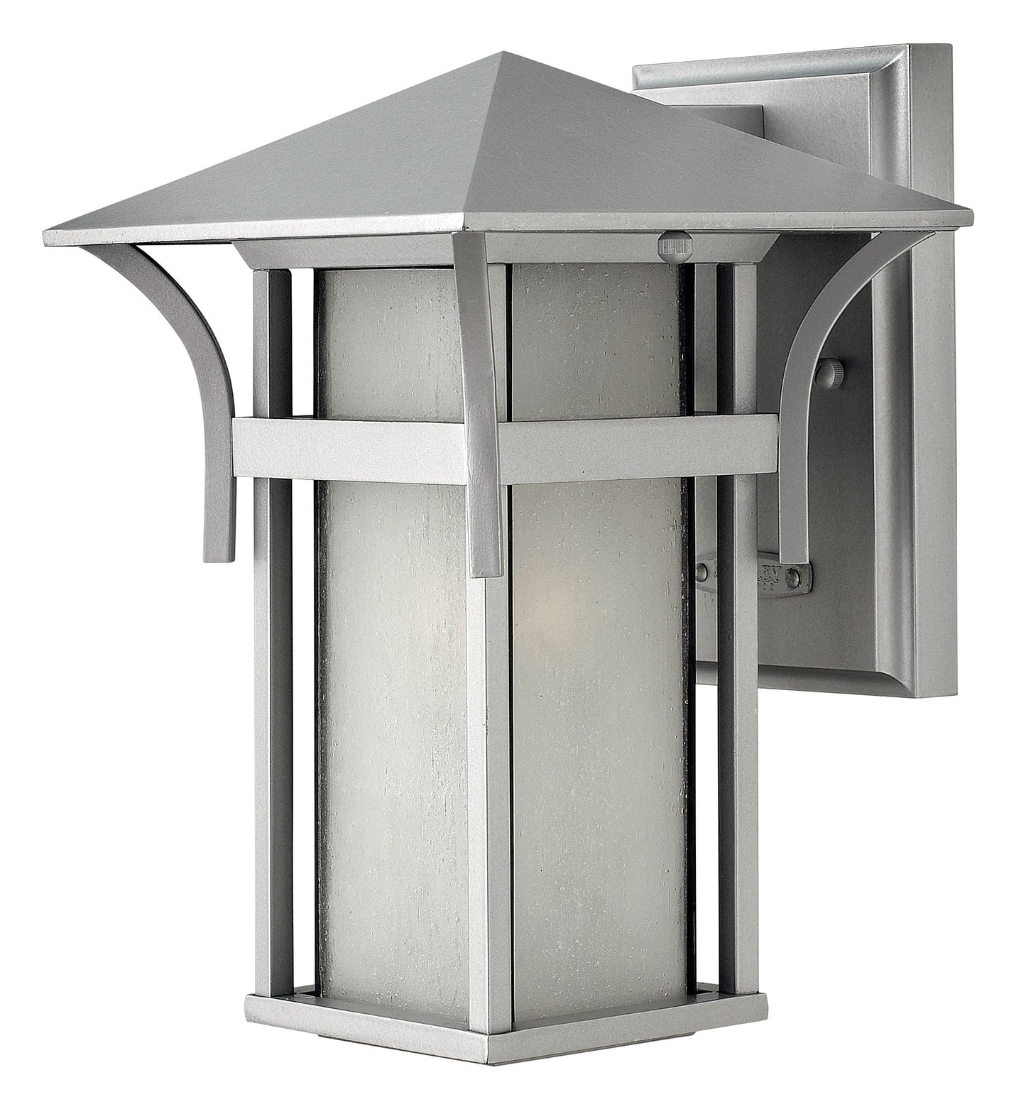Harbor Small Wall Mount Lantern In Gray Finish