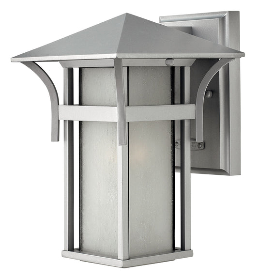Harbor Small Wall Mount Lantern In Gray Finish