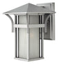 Harbor Small Wall Mount Lantern In Gray Finish