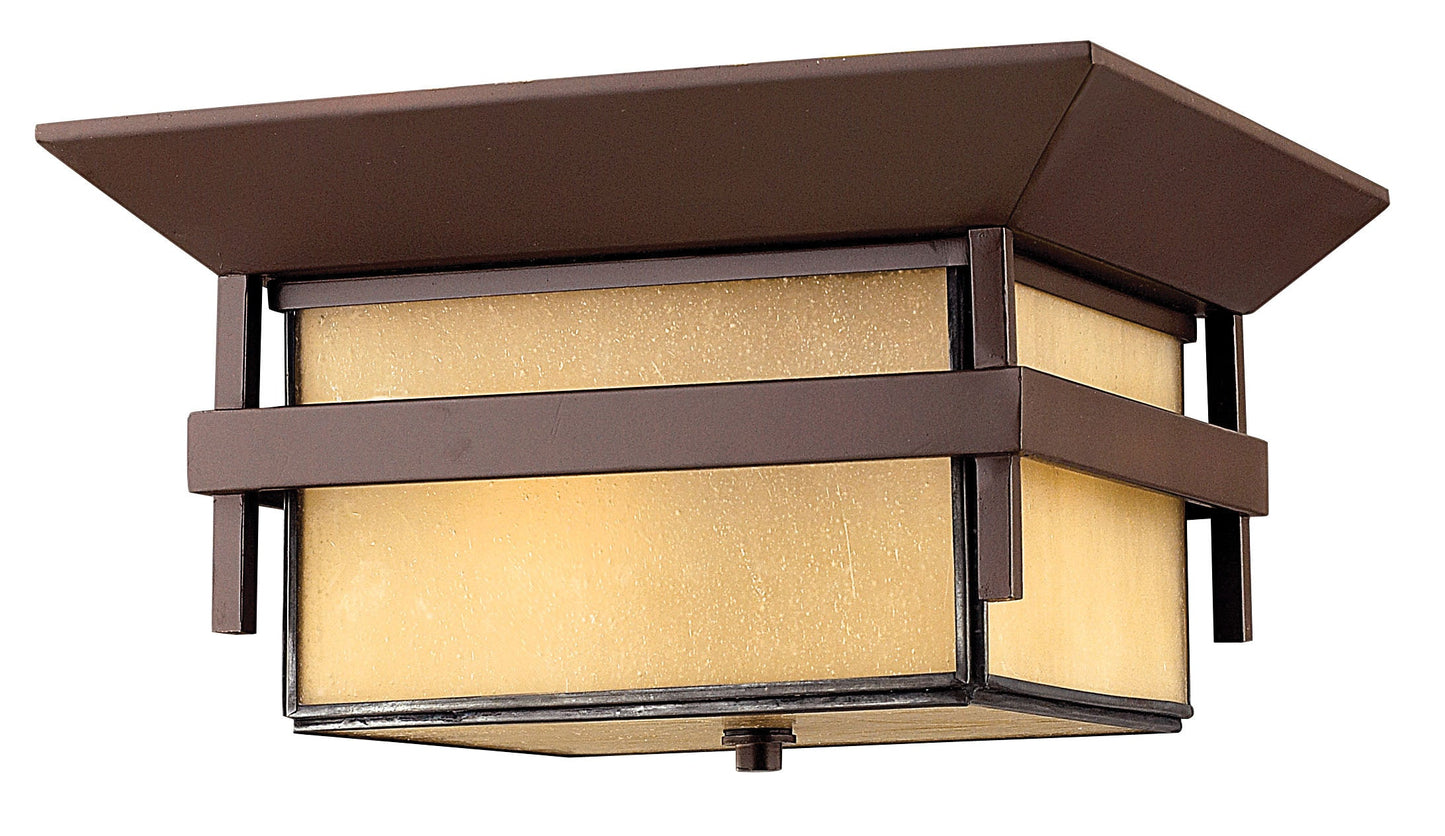 Harbor Small Flush Mount In Light Bronze Finish