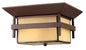 Harbor Small Flush Mount In Light Bronze Finish