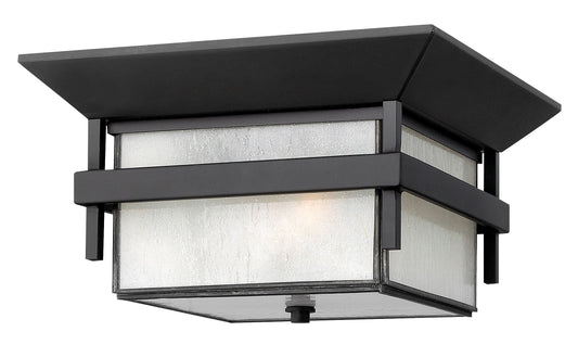 Harbor Small Flush Mount In Black Finish