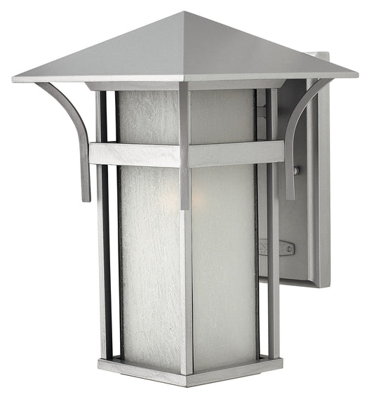 Harbor Medium Wall Mount Lantern In Gray Finish