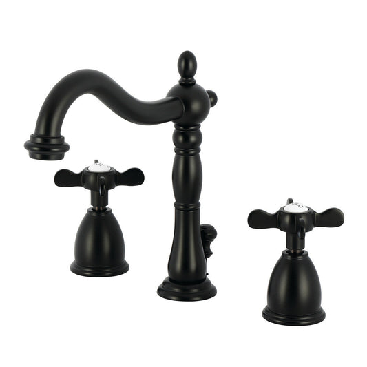 Essex Widespread Bathroom Faucet in Matte Black