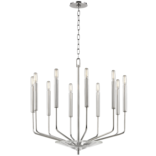 Gideon Chandelier with Polished Nickel Finish