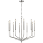 Gideon Chandelier with Polished Nickel Finish
