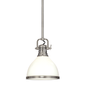 Randolph Pendant with Polished Nickel Finish