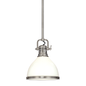 Randolph Pendant with Satin Nickel Finish