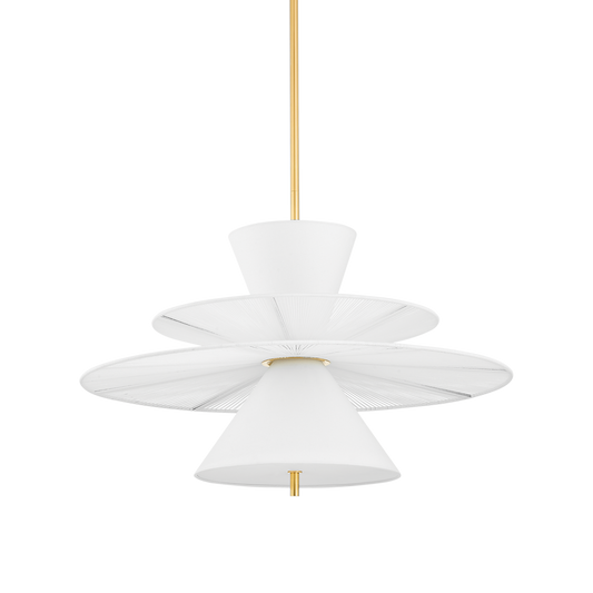 ESPERANCE Pendant with Aged Brass Finish