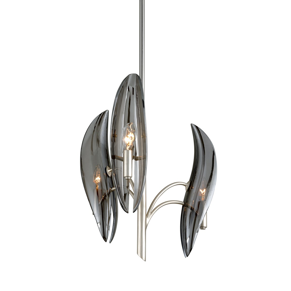 Sofia Chandelier In SILVER LEAF Finish
