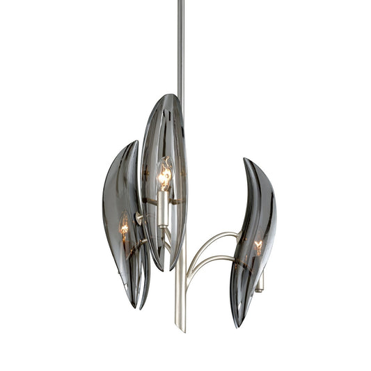 Sofia Chandelier In SILVER LEAF Finish