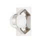 Orbit Wall Sconce with Polished Nickel Finish