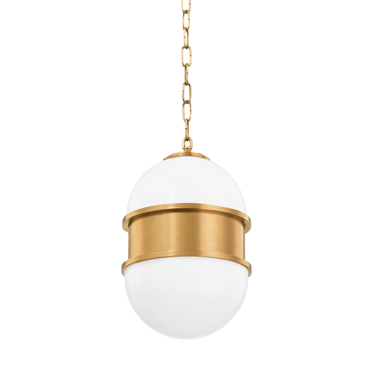 Broomley Pendant In VINTAGE BRASS Finish